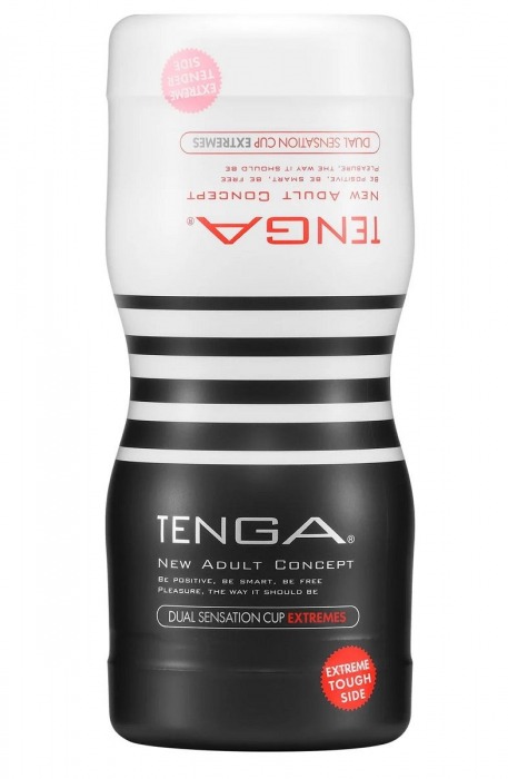 Мастурбатор Dual Sensation Cup Extremes - Tenga - в Нижнекамске купить с доставкой