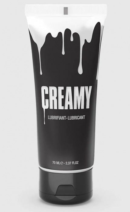Смазка на водной основе Creamy с консистенцией спермы - 70 мл. - Strap-on-me - купить с доставкой в Нижнекамске