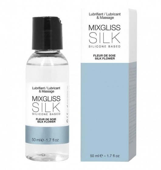 Смазка на силиконовой основе Mixgliss Silk - 50 мл. - Mixgliss - купить с доставкой в Нижнекамске