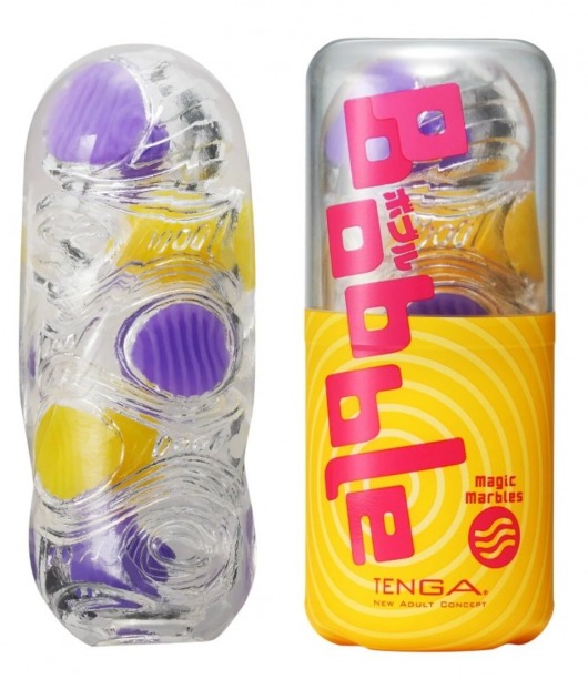 Мастурбатор Tenga Bobble Magic Marbles - Tenga - в Нижнекамске купить с доставкой