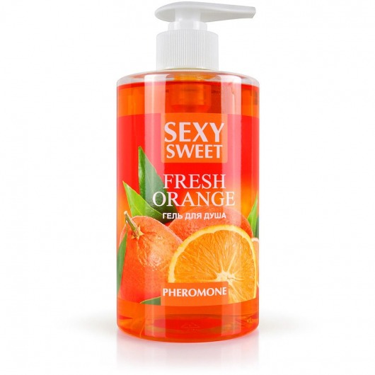 Гель для душа Sexy Sweet Fresh Orange с ароматом апельсина и феромонами - 430 мл. -  - Магазин феромонов в Нижнекамске