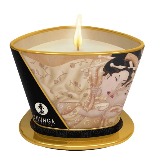 Массажная свеча Vanilla Fetish с ароматом ванили - 170 мл. - Shunga - купить с доставкой в Нижнекамске