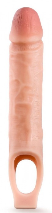 Телесная насадка на пенис 10 Inch Cock Sheath Extender - 25 см. - Blush Novelties - в Нижнекамске купить с доставкой