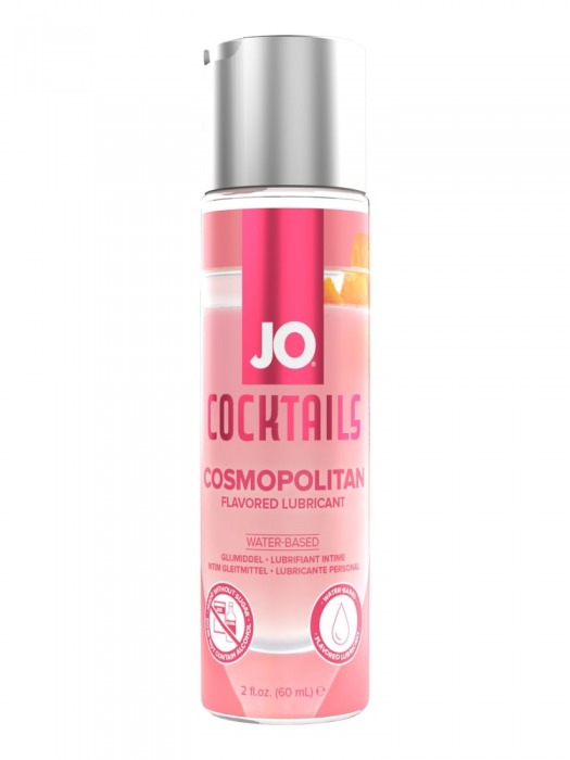 Вкусовой лубрикант на водной основе JO Cocktails Cosmopolitan - 60 мл. - System JO - купить с доставкой в Нижнекамске