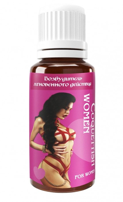 Возбудитель мгновенного действия Coquettish Women - 30 мл. - Миагра - купить с доставкой в Нижнекамске