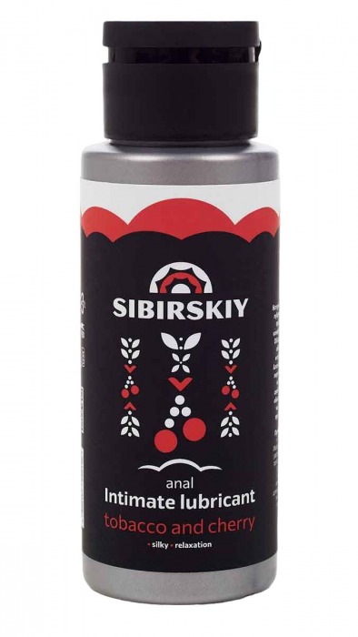 Анальный лубрикант на водной основе SIBIRSKIY с ароматом вишни и табака - 100 мл. - Sibirskiy - купить с доставкой в Нижнекамске