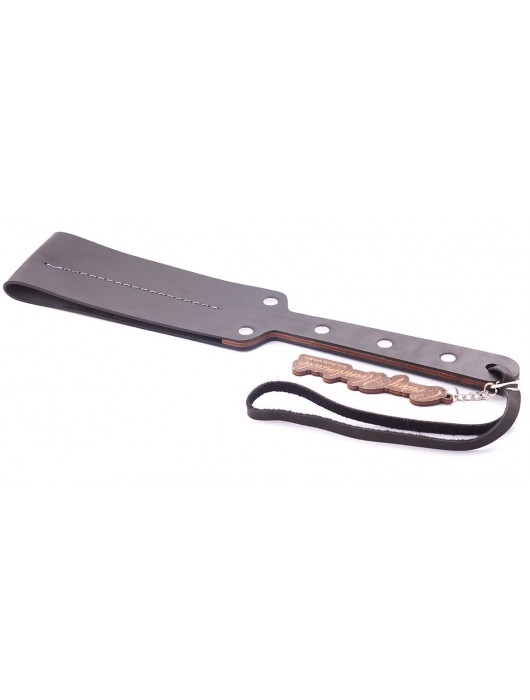 Гладкий мягкий удлиненный пэддл с заклепками - 32 см. - Crazy Handmade - купить с доставкой в Нижнекамске