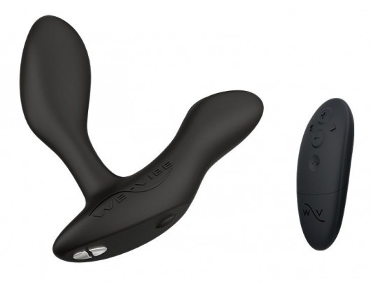 Черный анальный вибратор We-Vibe Vector+ - We-vibe - в Нижнекамске купить с доставкой
