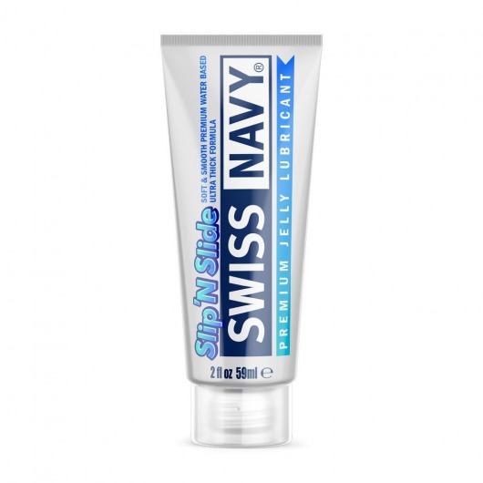 Лубрикант-желе на водной основе Premium Jelly Lubricant - 59 мл. - Swiss navy - купить с доставкой в Нижнекамске