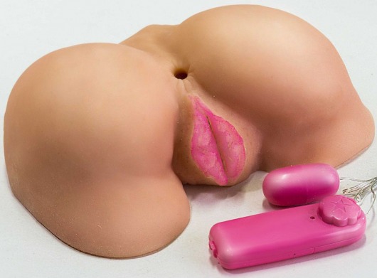 Вибровагина с двумя отверстиями и с выносным пультом - LOVETOY (А-Полимер) - в Нижнекамске купить с доставкой