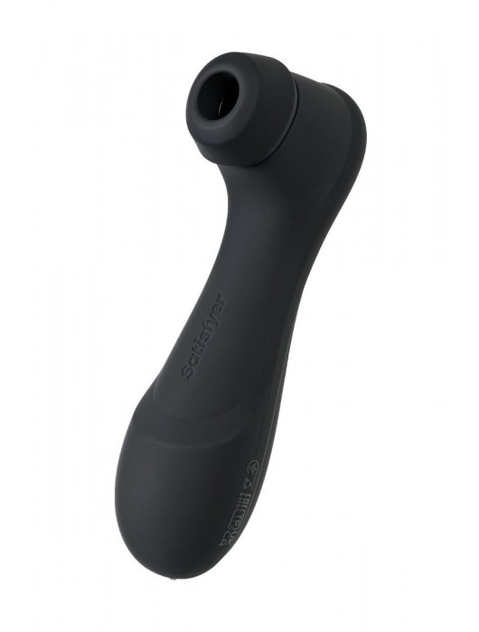 Черный вакуумный стимулятор клитора Satisfyer Pro 2 Generation 3 с управлением через приложение - Satisfyer