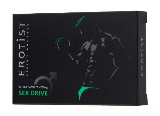 Капсулы для мужчин для повышения либидо Erotist SEX DRIVE - 10 капсул (500 мг.) - Erotist Libido Booster - купить с доставкой в Нижнекамске