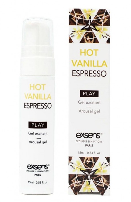 Возбуждающий гель Hot Vanilla Espresso Arousal Gel - 15 мл. - Exsens - купить с доставкой в Нижнекамске