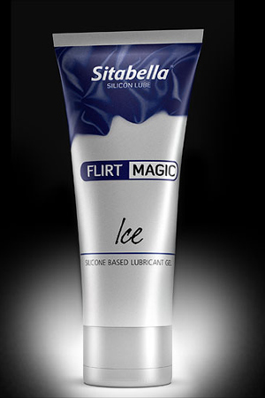 Силиконовая гель-смазка FLIRT MAGIC Ice с лёгким пролонгирующим эффектом - 75 мл. - Sitabella - купить с доставкой в Нижнекамске