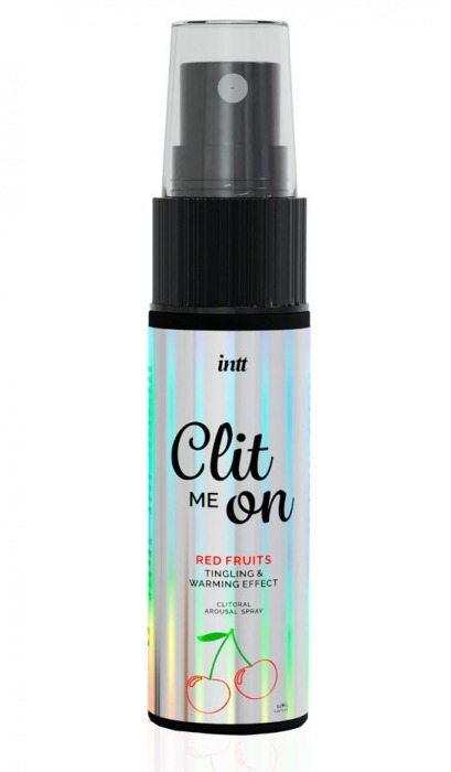 Клиторальный возбуждающий спрей Clit Me On Red Fruits - 12 мл. - INTT - купить с доставкой в Нижнекамске