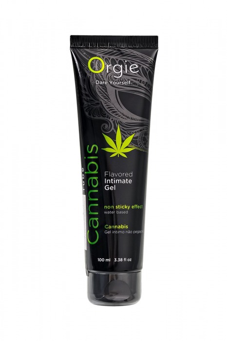 Интимный гель на водной основе ORGIE Lube Tube Cannabis - 100 мл. - ORGIE - купить с доставкой в Нижнекамске