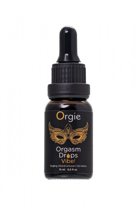 Возбуждающий гель для клитора ORGIE Orgasm Drops Vibe - 15 мл. - ORGIE - купить с доставкой в Нижнекамске