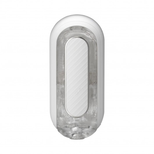 Белый мастурбатор Tenga Flip Zero Gravity с вибрацией - Tenga - в Нижнекамске купить с доставкой