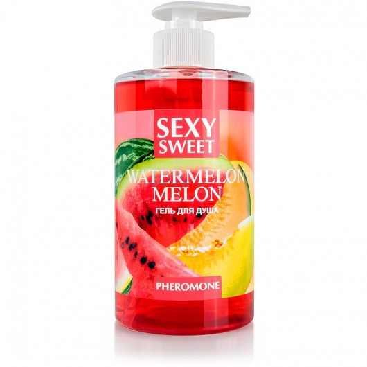 Гель для душа Sexy Sweet Watermelon Melon с ароматом арбуза, дыни и феромонами - 430 мл. -  - Магазин феромонов в Нижнекамске