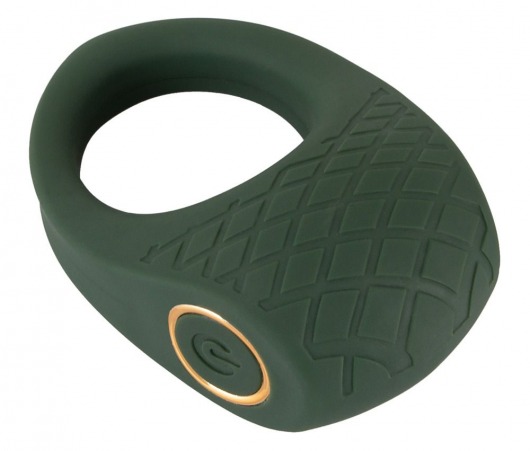 Зеленое эрекционное виброкольцо Luxurious Vibro Cock Ring - Orion - в Нижнекамске купить с доставкой
