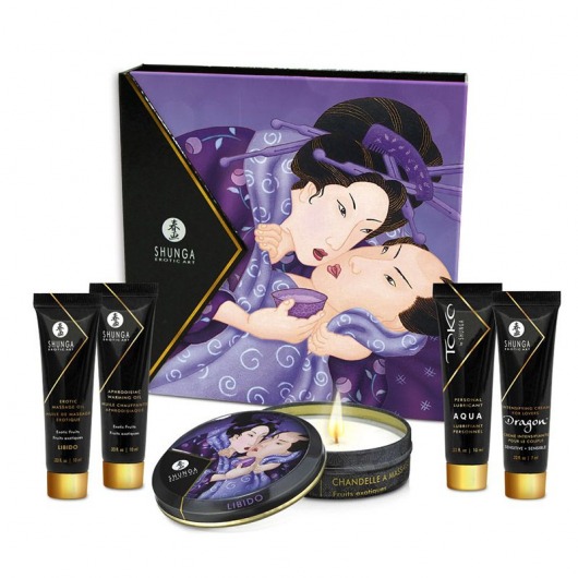 Подарочный набор Geishas secret из 5 предметов - Shunga - купить с доставкой в Нижнекамске