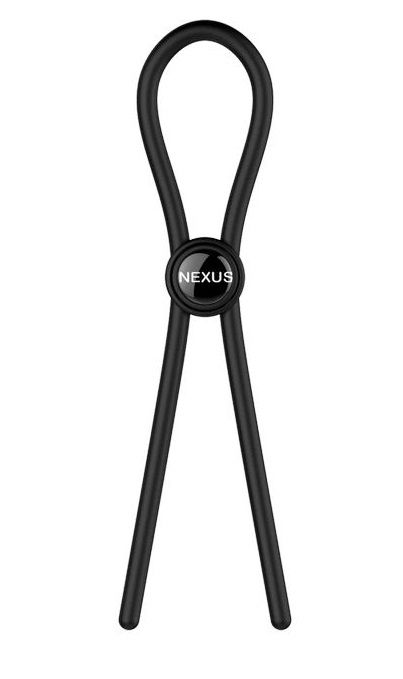 Черное эрекционное лассо Nexus Forge Single - Nexus Range - в Нижнекамске купить с доставкой