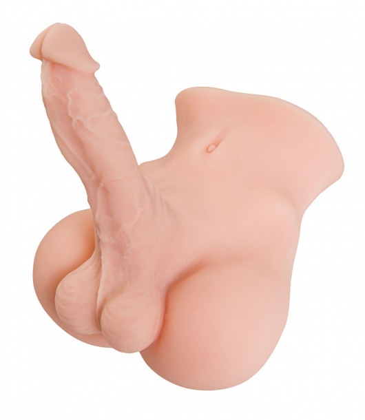 Мастурбатор с фаллосом Manuel - ToyFa - в Нижнекамске купить с доставкой