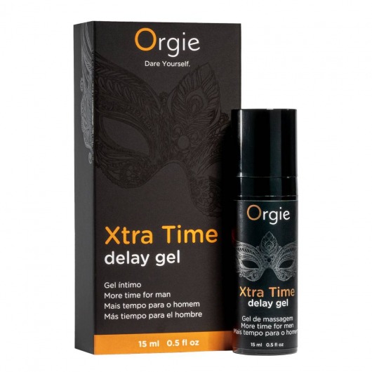 Продлевающий гель Orgie Xtra Time Delay Gel - 15 мл. - ORGIE - купить с доставкой в Нижнекамске
