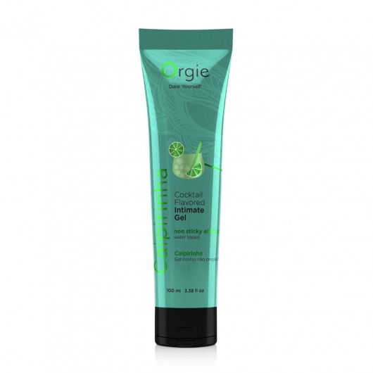 Съедобный интимный гель Orgie Lube Tube Cocktail Caipirinha - 100 мл. - ORGIE - купить с доставкой в Нижнекамске