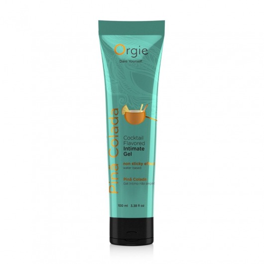 Съедобный интимный гель Orgie Lube Tube Cocktail Pina Colada - 100 мл. - ORGIE - купить с доставкой в Нижнекамске