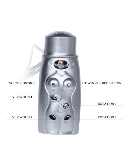 Мастурбатор-вагина в виде миниатюрной пышногрудой красотки - Baile - в Нижнекамске купить с доставкой