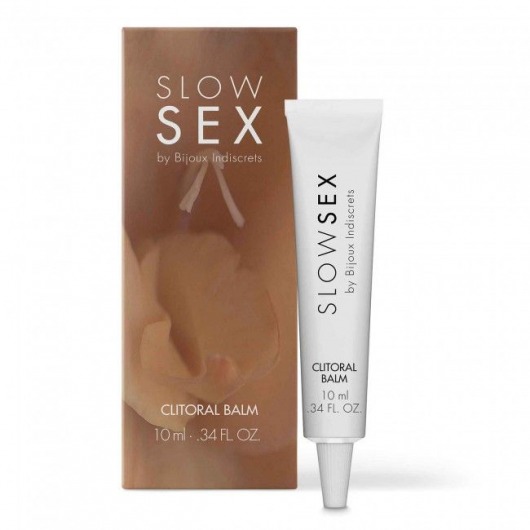 Бальзам для клитора Slow Sex Clitoral Balm - 10 мл. - Bijoux Indiscrets - купить с доставкой в Нижнекамске