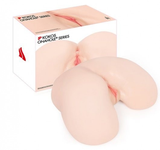 Мастурбатор-полуторс с двойным слоем материала Maria Onahole Real Vagina - KOKOS - в Нижнекамске купить с доставкой