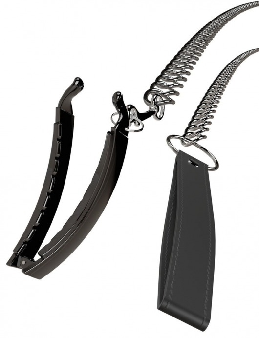 Зажим для половых губ с поводком Pussy Clamp With A Leash - Orion - купить с доставкой в Нижнекамске