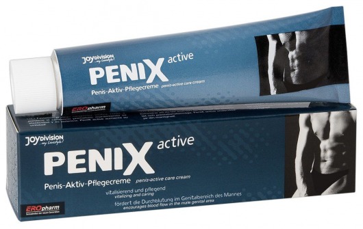 Возбуждающий крем для мужчин PeniX active - 75 мл. - Joy Division - купить с доставкой в Нижнекамске
