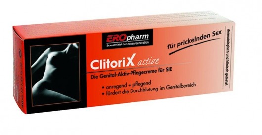 Возбуждающий крем для женщин ClitoriX active - 40 мл. - Joy Division - купить с доставкой в Нижнекамске