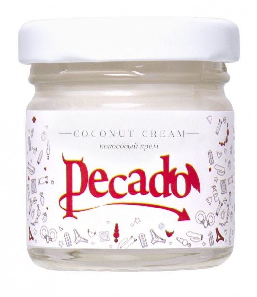 Массажная свеча Сoconut Cream - 35 мл. - Pecado - купить с доставкой в Нижнекамске