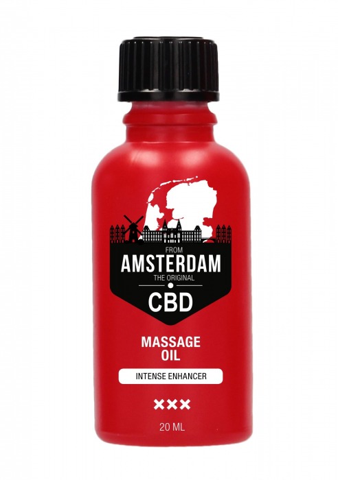 Стимулирующее масло Intense CBD from Amsterdam - 20 мл. - Shots Media BV - купить с доставкой в Нижнекамске