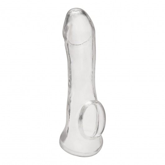 Прозрачная насадка на пенис Transparent Penis Enhancing Sleeve Extension - 15,9 см. - BlueLine - в Нижнекамске купить с доставкой