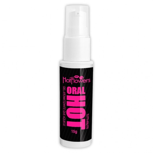 Гель для оральных ласк Oral Hot с согревающим эффектом - 15 гр. - HotFlowers - купить с доставкой в Нижнекамске