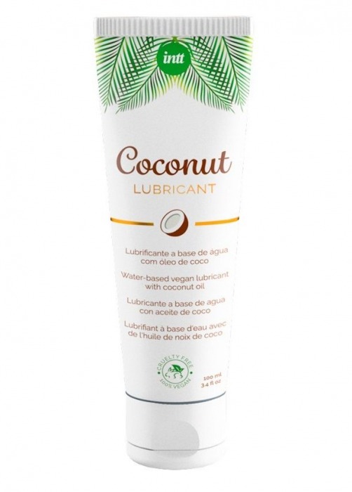 Веганская смазка на водной основе Coconut Lubricant - 100 мл. - INTT - купить с доставкой в Нижнекамске
