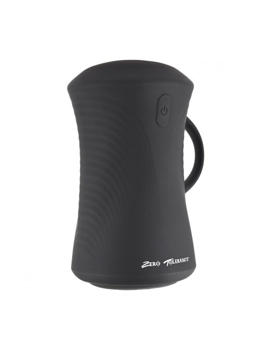 Черный вибромастурбатор с гироскопом Gyro Stroke - Zero Tolerance - в Нижнекамске купить с доставкой