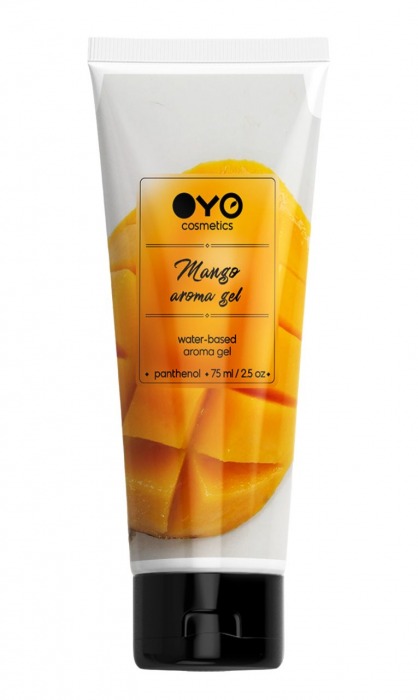 Лубрикант на водной основе OYO Aroma Gel Mango с ароматом манго - 75 мл. - OYO - купить с доставкой в Нижнекамске