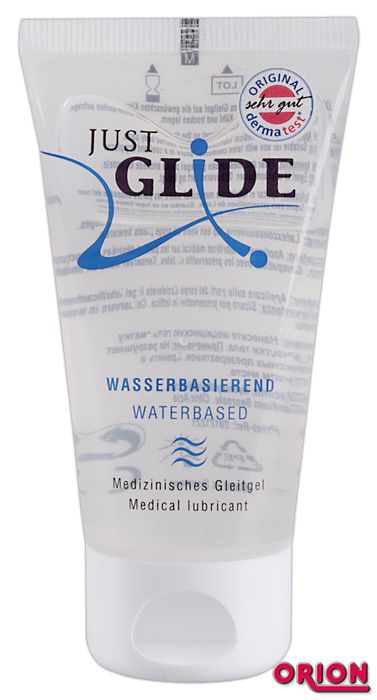 Вагинальная смазка на водной основе JUSTGLIDE - 50 мл. - Orion - купить с доставкой в Нижнекамске