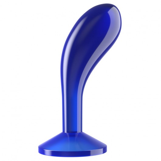 Синяя анальная втулка Flawless Clear Prostate Plug 6.0 - 15 см. - Lovetoy - в Нижнекамске купить с доставкой