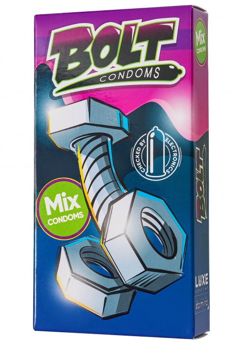 Набор презервативов Bolt Condoms - Luxe - купить с доставкой в Нижнекамске