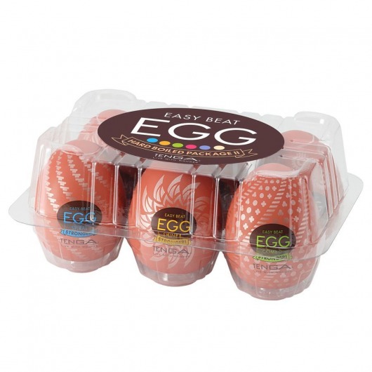 Набор из 6 мастурбаторов-яиц Tenga Egg Variety Pack V - Tenga - в Нижнекамске купить с доставкой