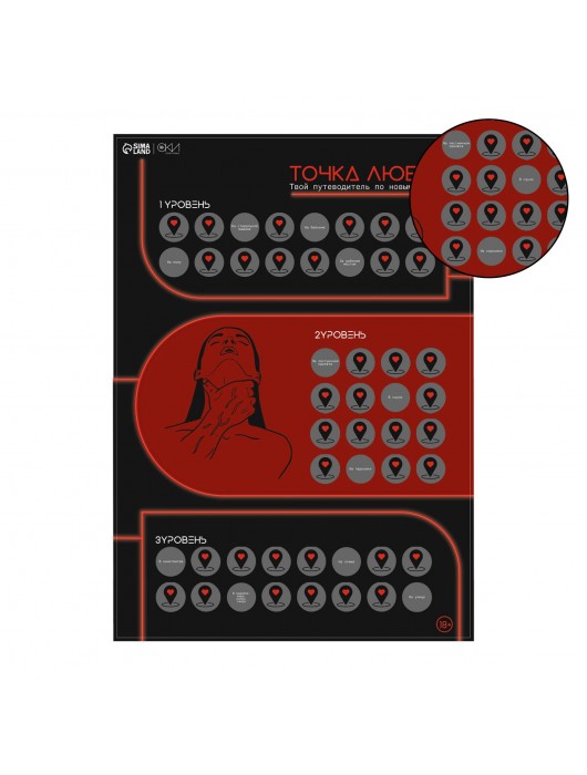 Плакат для двоих  Точка любви  со скретч-слоем - Сима-Ленд - купить с доставкой в Нижнекамске