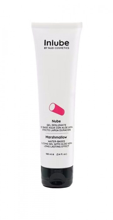 Лубрикант на водной основе Nuei Inlube с алоэ вера и ароматом маршмеллоу -100 мл. - Nuei cosmetics - купить с доставкой в Нижнекамске