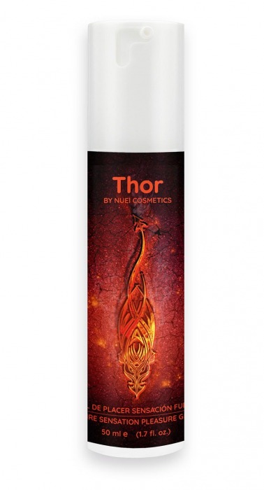 Возбуждающий унисекс гель Thor Fire Gel - 50 мл. - Nuei cosmetics - купить с доставкой в Нижнекамске